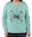 Camiseta Let's Go Mujer