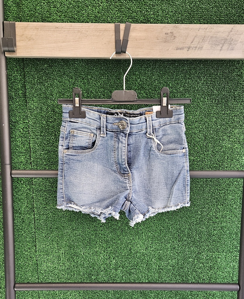 Short Niña Denim Desfilado Losan