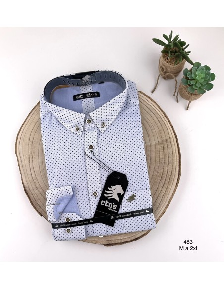 Camisa Hombre Fantasia 483