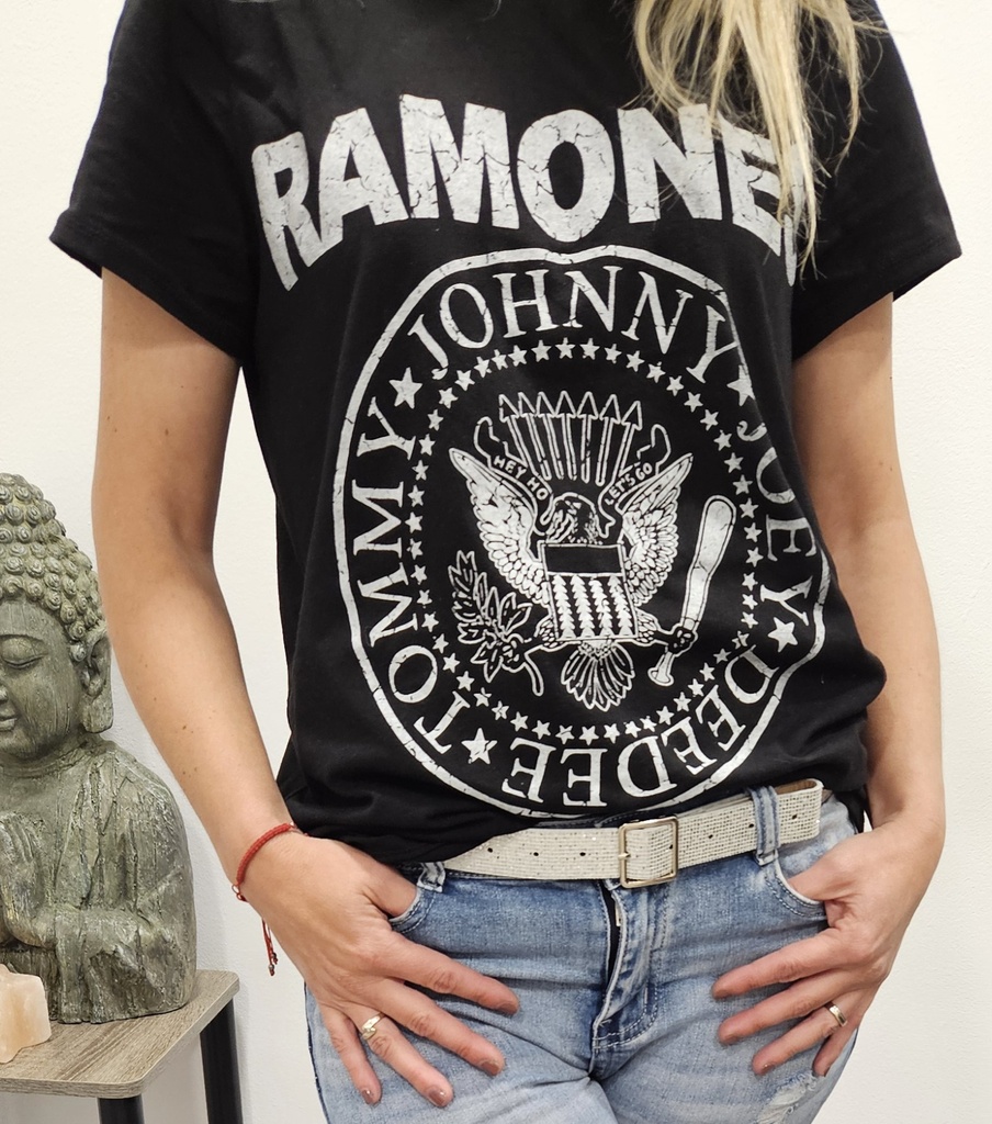 Camiseta Mujer Ramones BB 27500