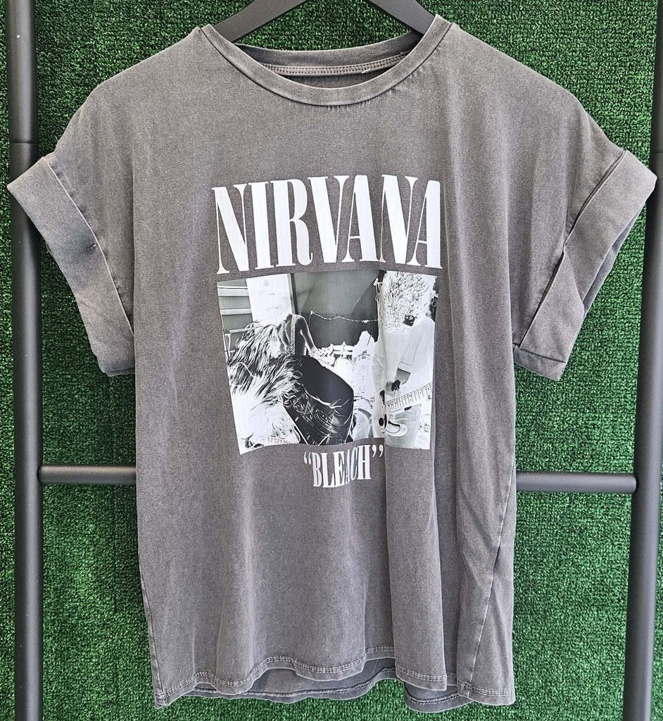 Camiseta Corta Mujer Nirvana 956911