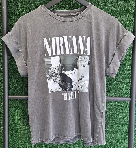 [956911] Camiseta Corta Mujer Nirvana 956911