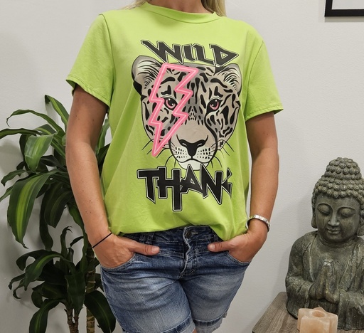 Camiseta M/C Wild Mujer BB 27602