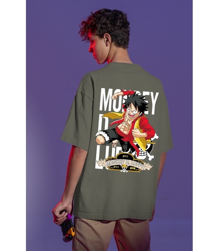 Camiseta Cta Luffy 64 Oversize