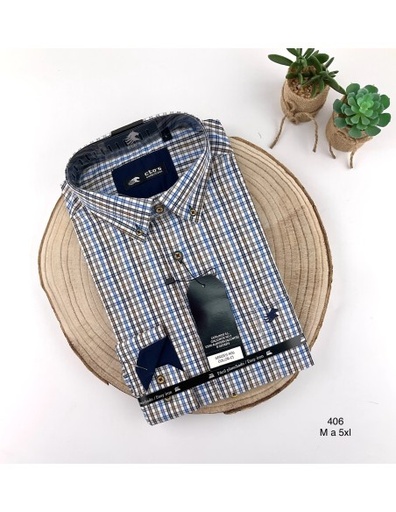 Camisa Hombre Popelin 406